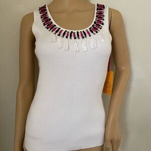 Ruby rd knit tank top stretch size PM